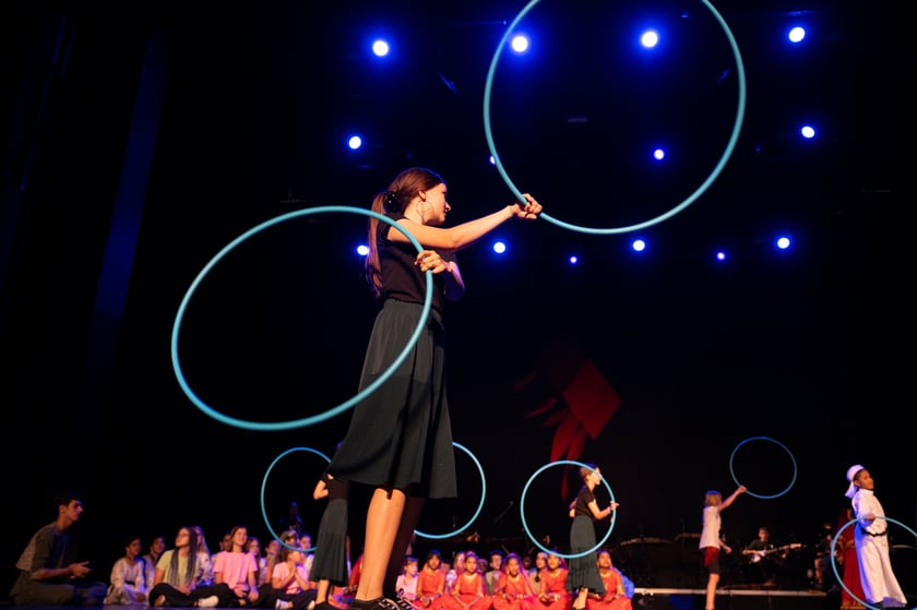 Lelefant w Capitolu. Widowisko "Siła przyjaźni"